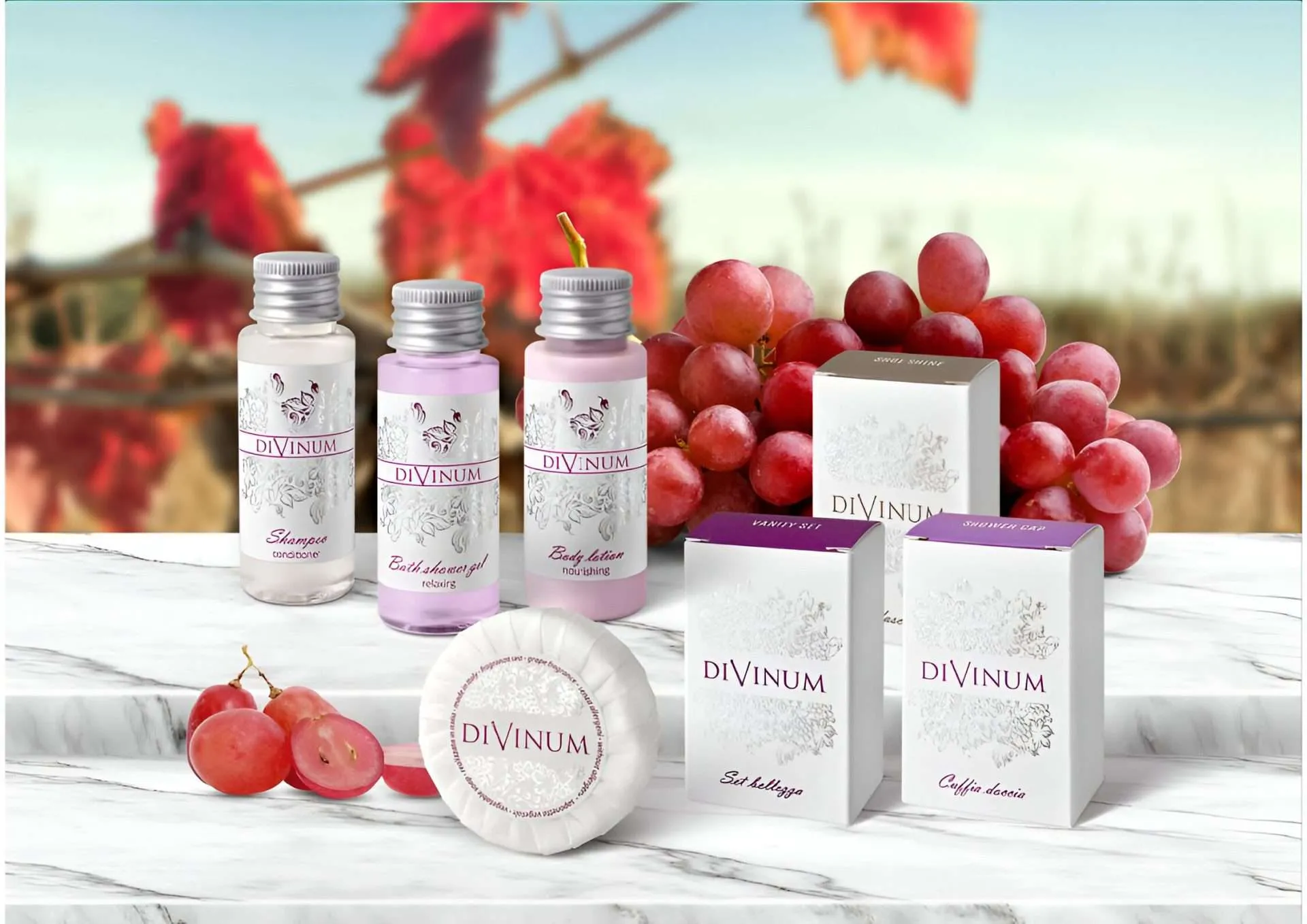 Colección Divinum de Amenities para Hoteles