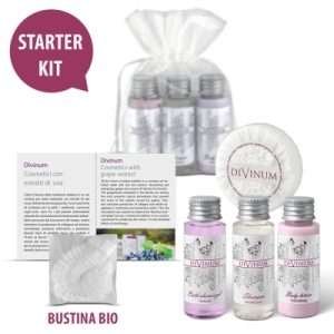 Amenities Pack. Divinum. Contenido