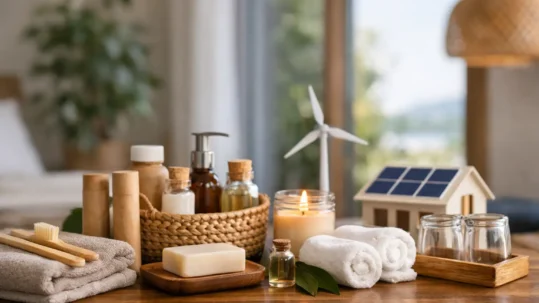 Amenities sostenibles para alojamientos rentables