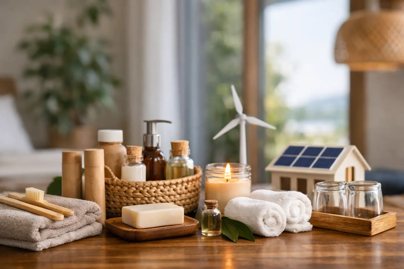 Amenities sostenibles para alojamientos rentables