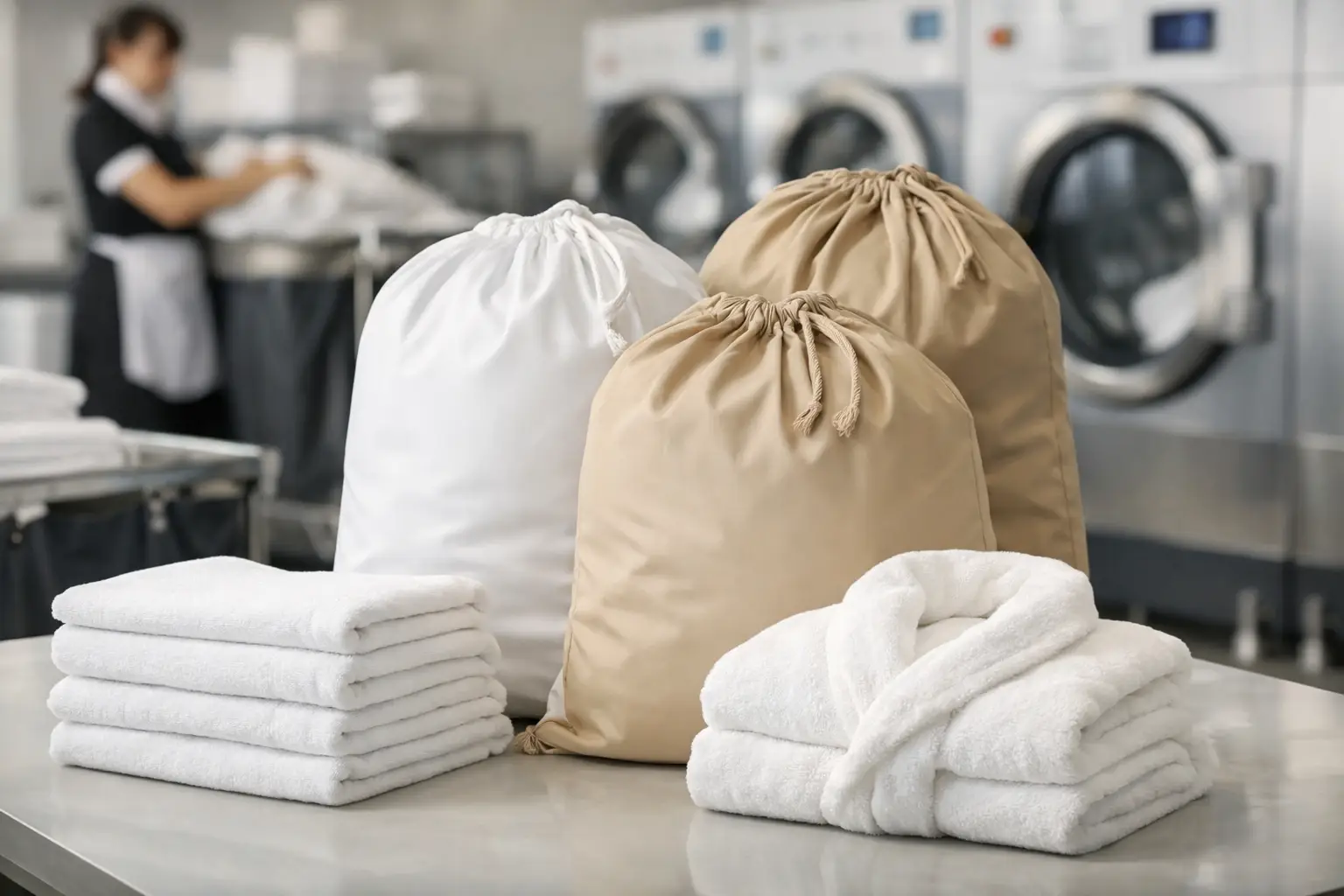Bolsas de lavandería para hoteles que aportan valor