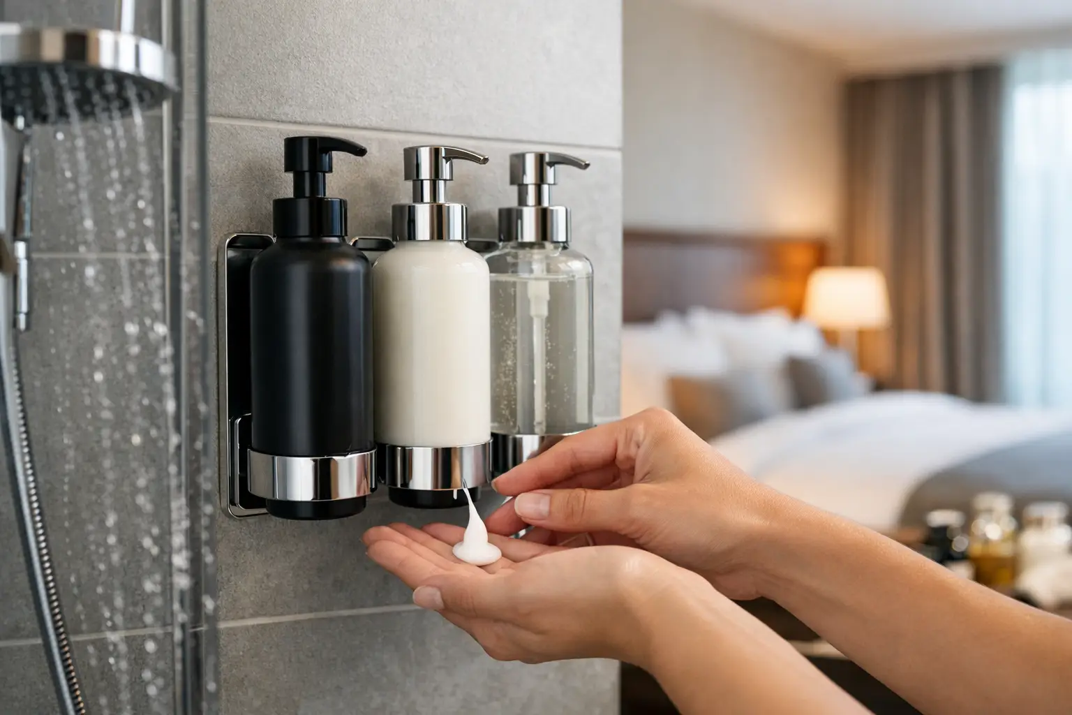 Cómo elegir dispensadores recargables para hoteles