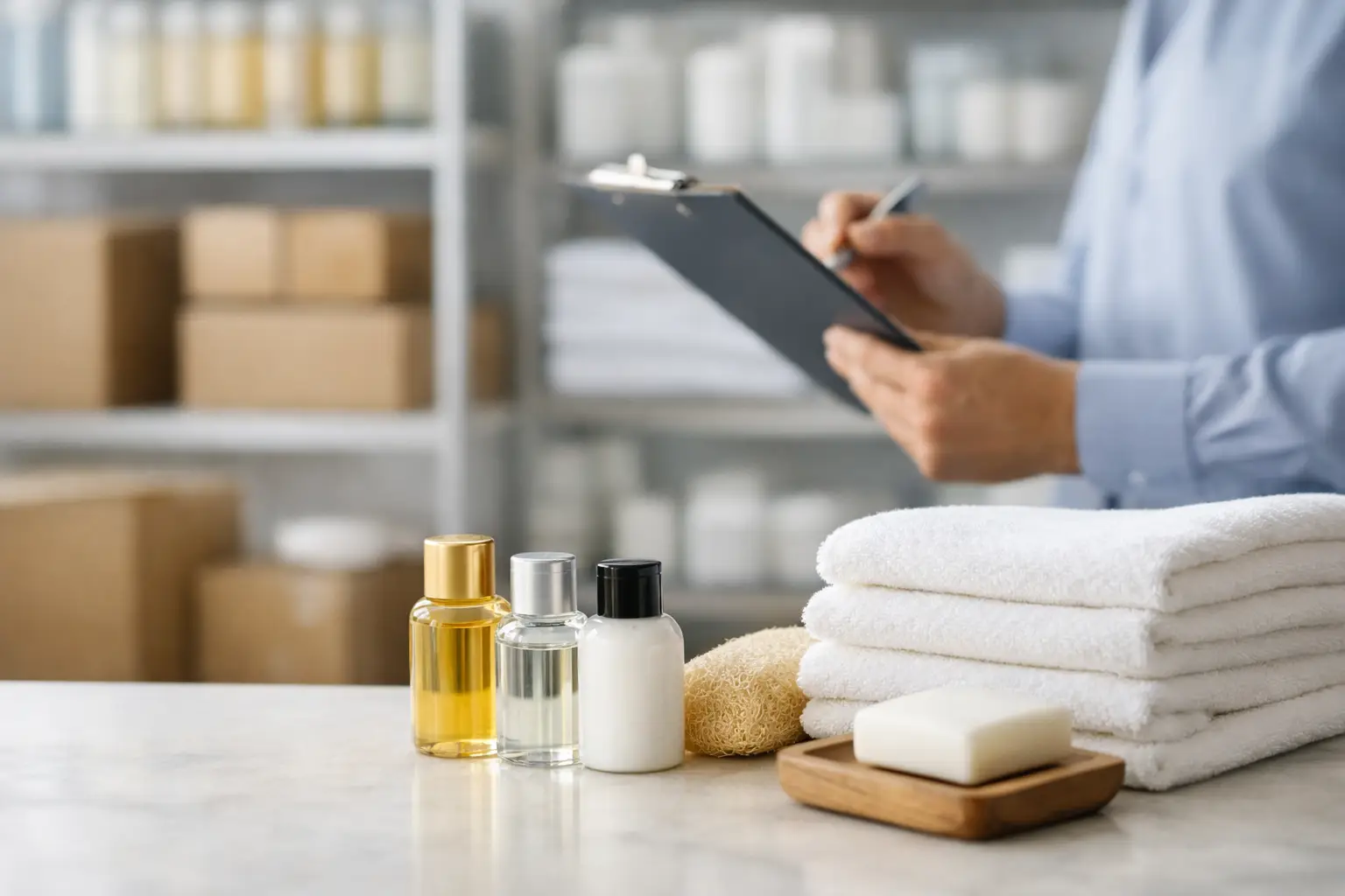 Cómo evitar roturas de stock de amenities