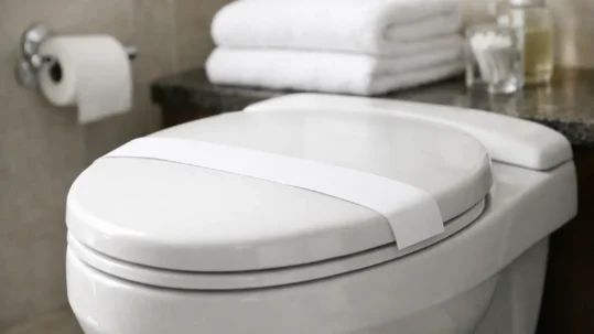 Precintos WC para hoteles que transmiten higiene
