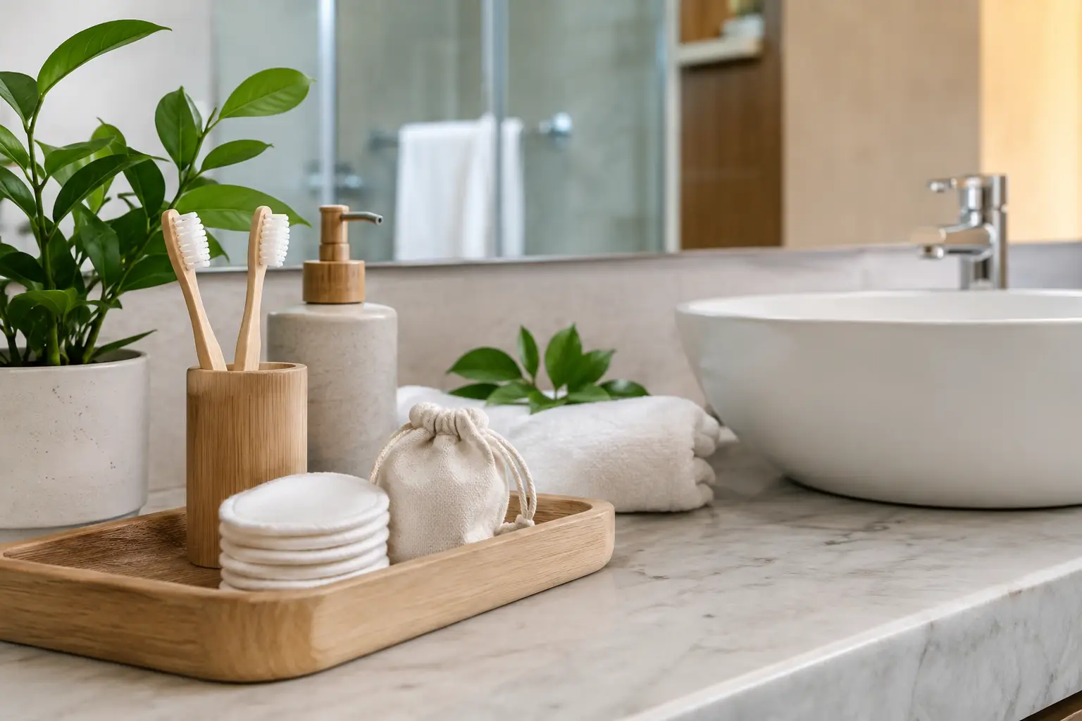 Cómo reducir residuos en baños hoteleros