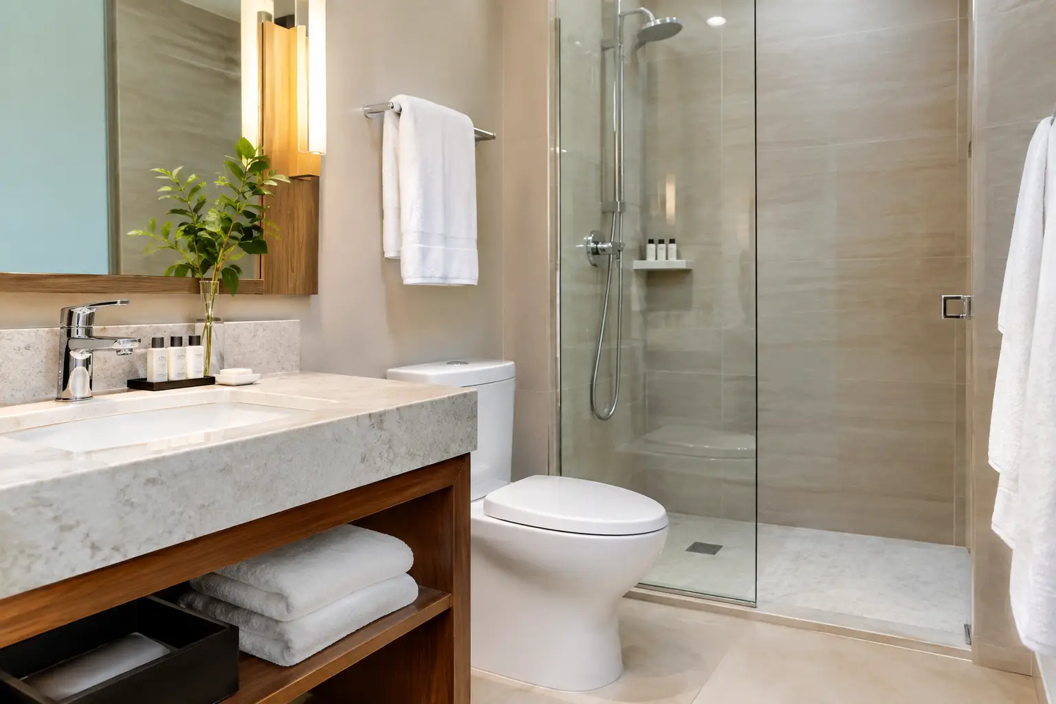 Qué incluye un baño de hotel y cómo elegirlo