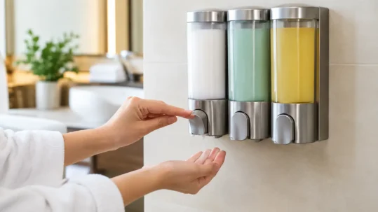 ¿Son seguros los dosificadores de hotel?