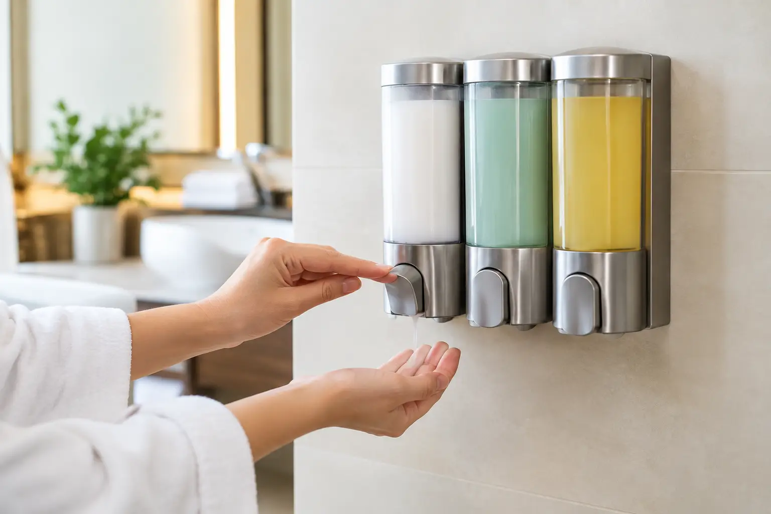 ¿Son seguros los dosificadores de hotel?