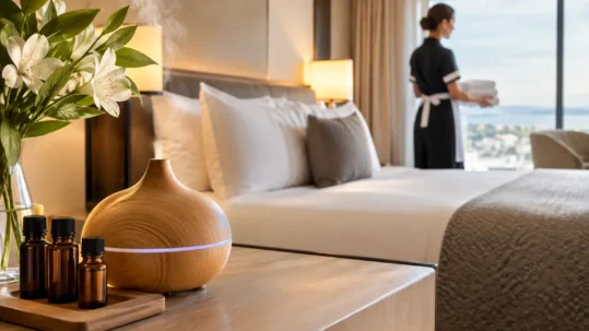 Cómo personalizar aromas para huéspedes en hoteles